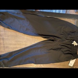 Women’s Black Slick Joggers